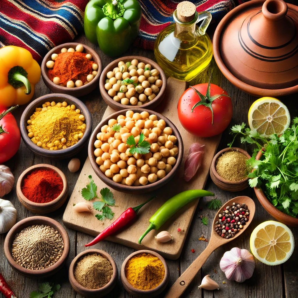 Moroccan Chickpea Stew Ingredients