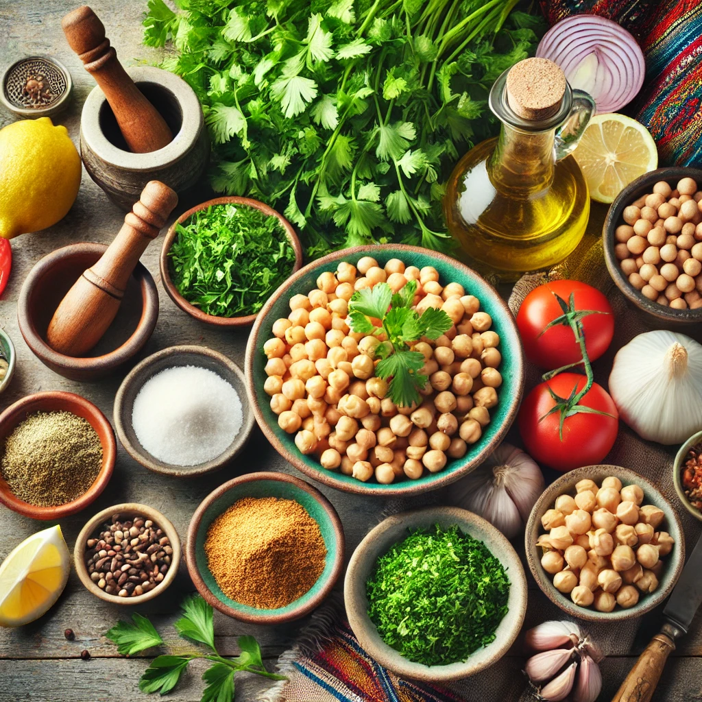 Lebanese Falafel Feast