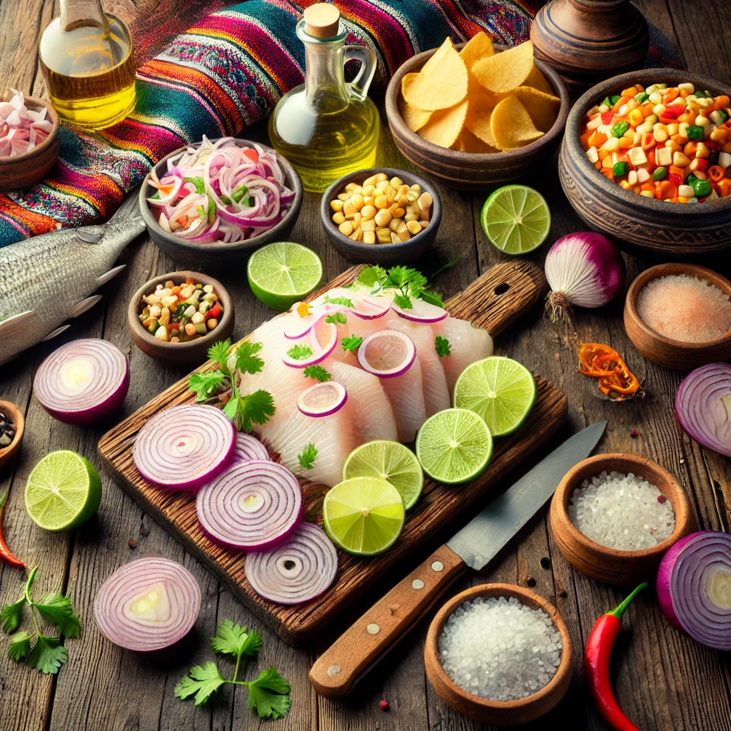 Peruvian Ceviche Fiesta