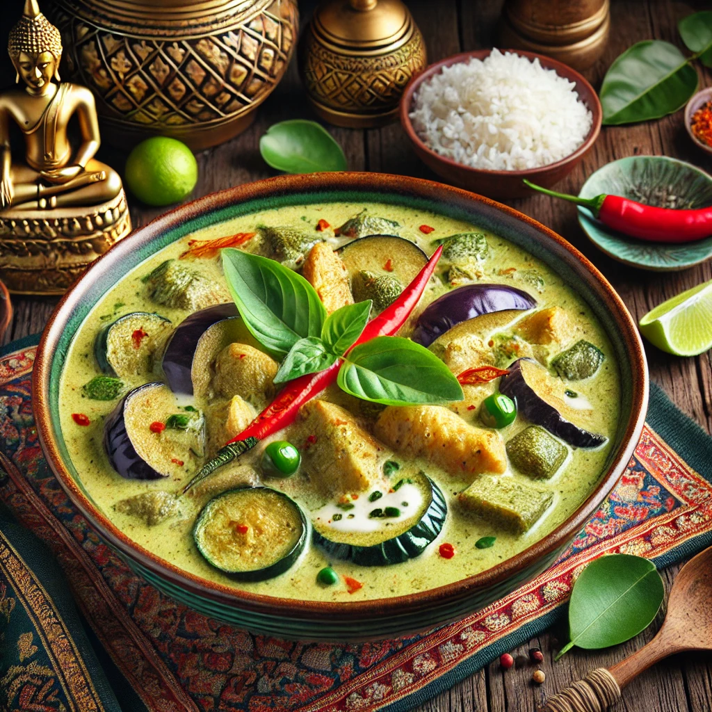 Exploring the Thai Green Curry Spectacle: A Taste Sensation from Thailand