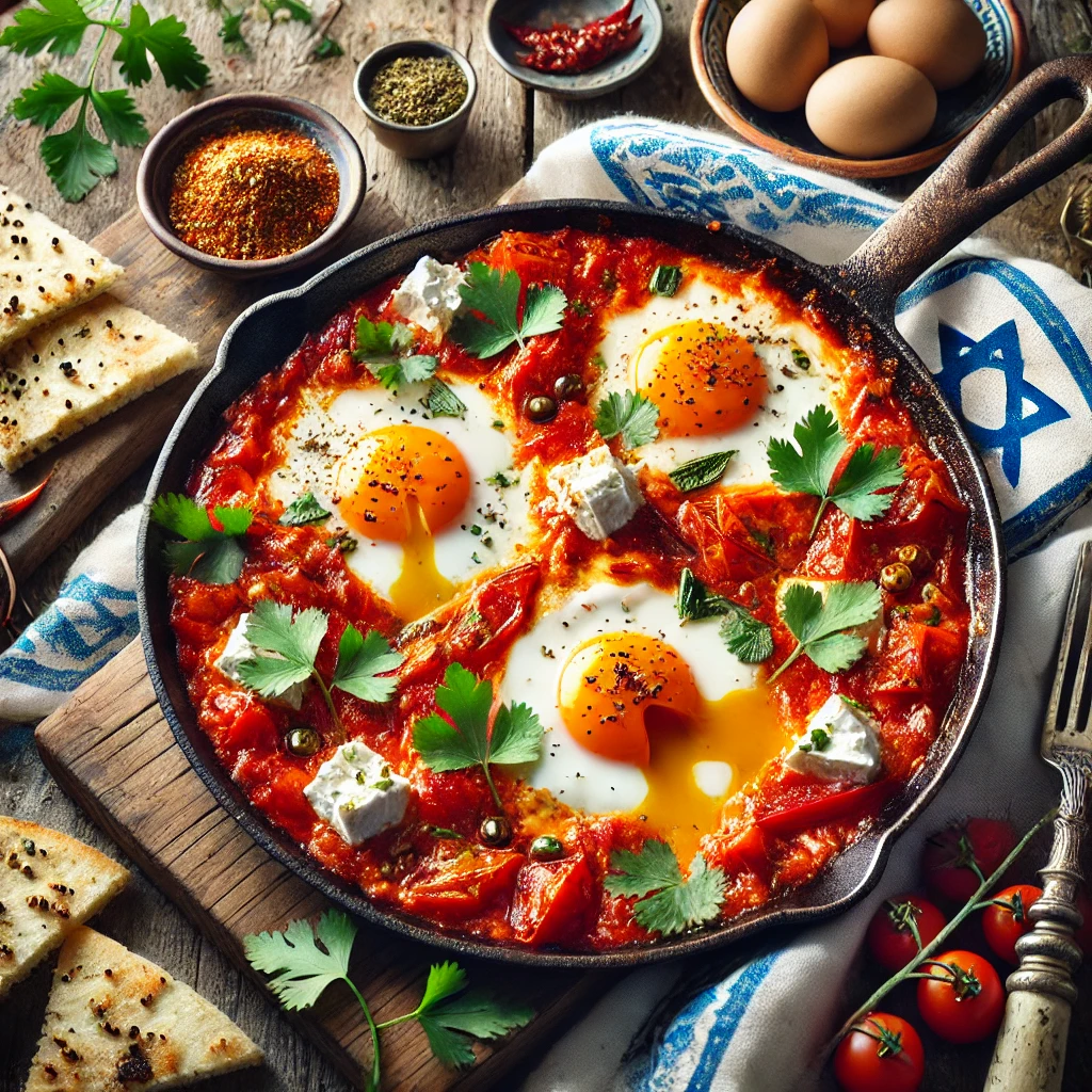 Exploring the Israeli Shakshuka Symphony: A Culinary Masterpiece