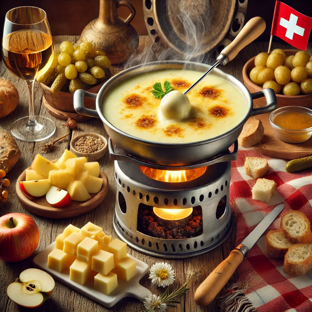 Swiss Fondue Alpine Indulgence