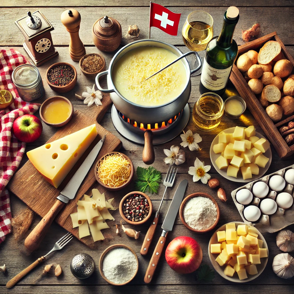 Swiss Fondue Alpine Indulgence