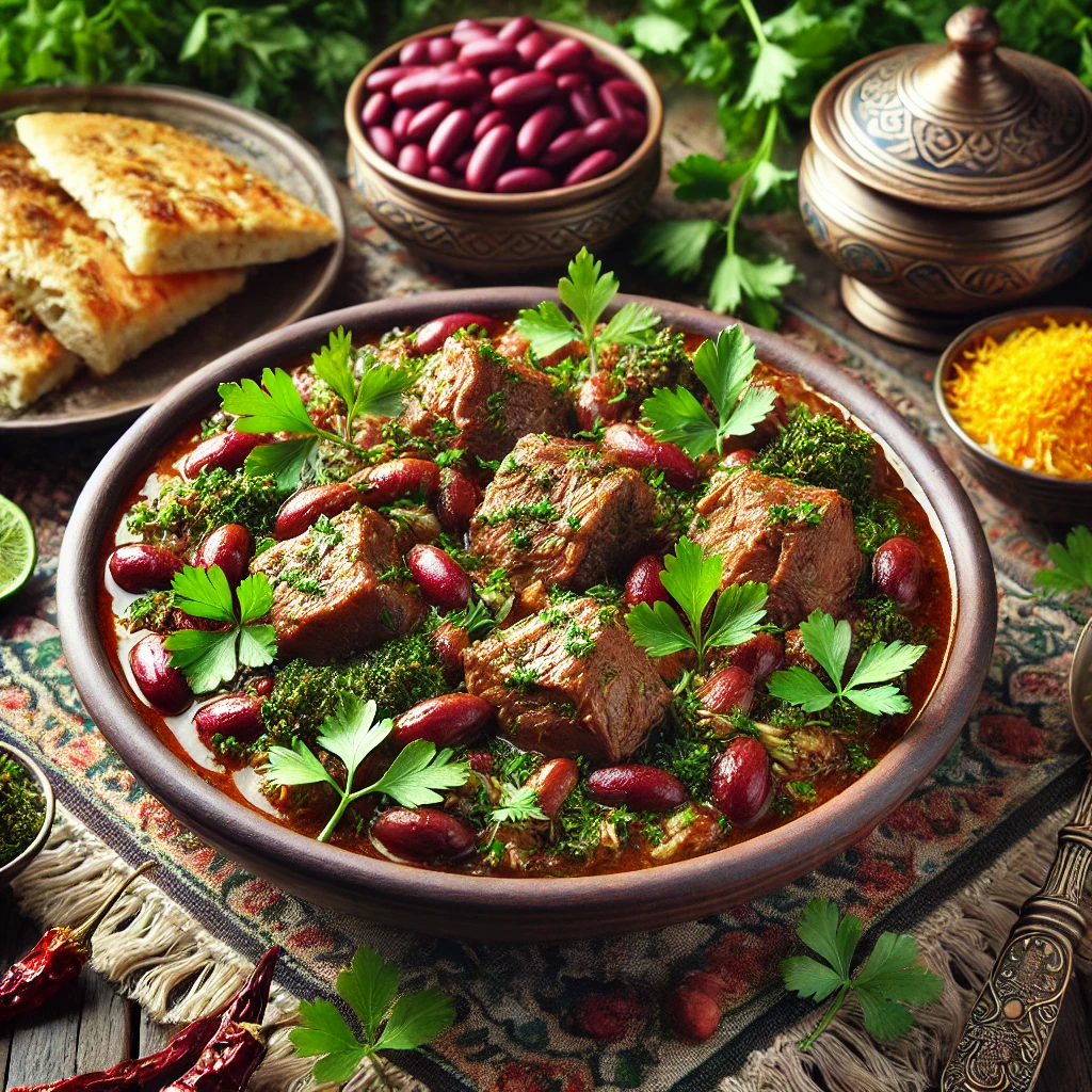 Iranian Ghormeh Sabzi Symphony