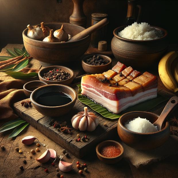 Filipino Adobo Pork Splendor ingredients