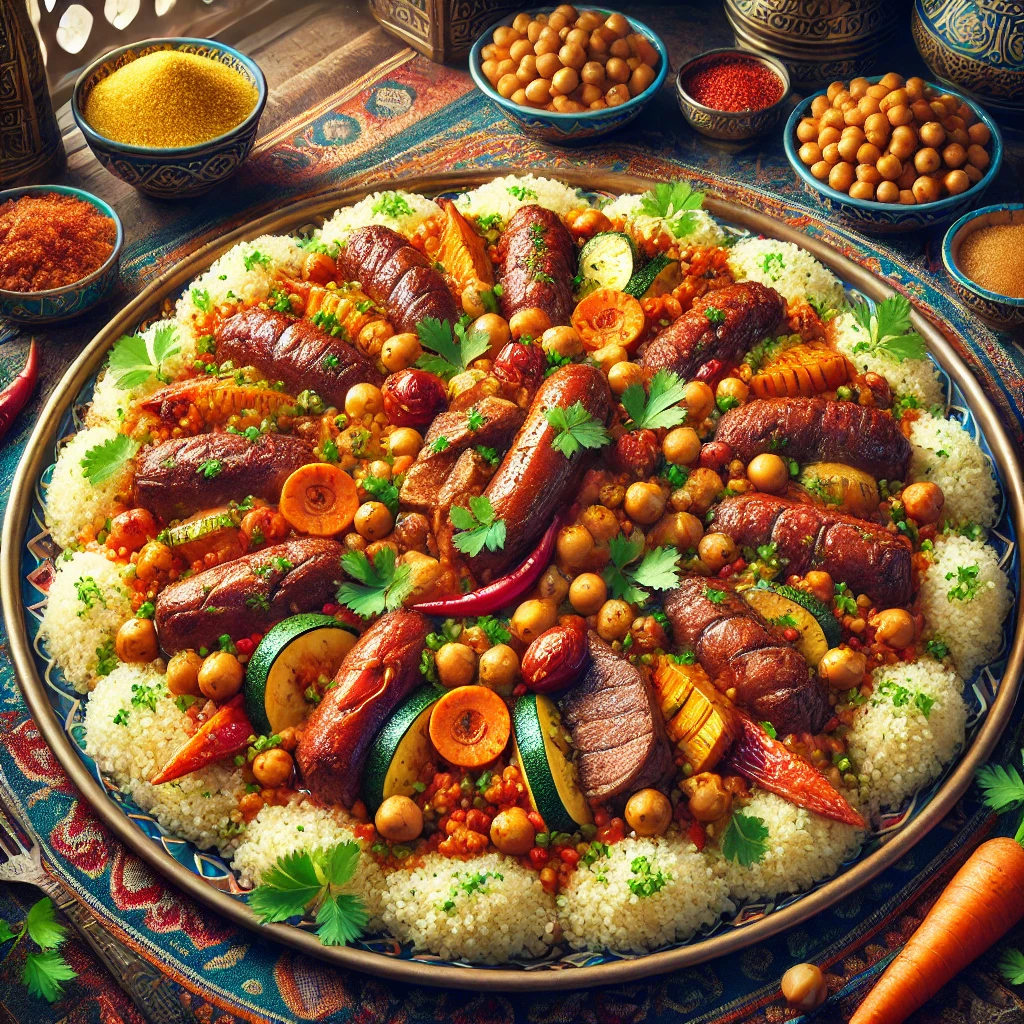 Tunisian Couscous Royale Triumph: A Culinary Journey