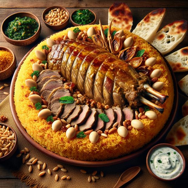 Discovering the Jordanian Mansaf Lamb Spectacle: A Culinary Journey