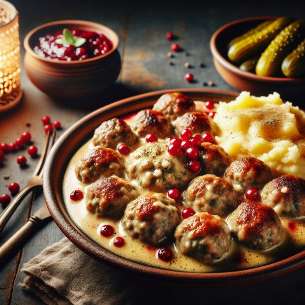 Swedish Meatball Nordic Elegance: A Taste of Scandinavia in Every Bite